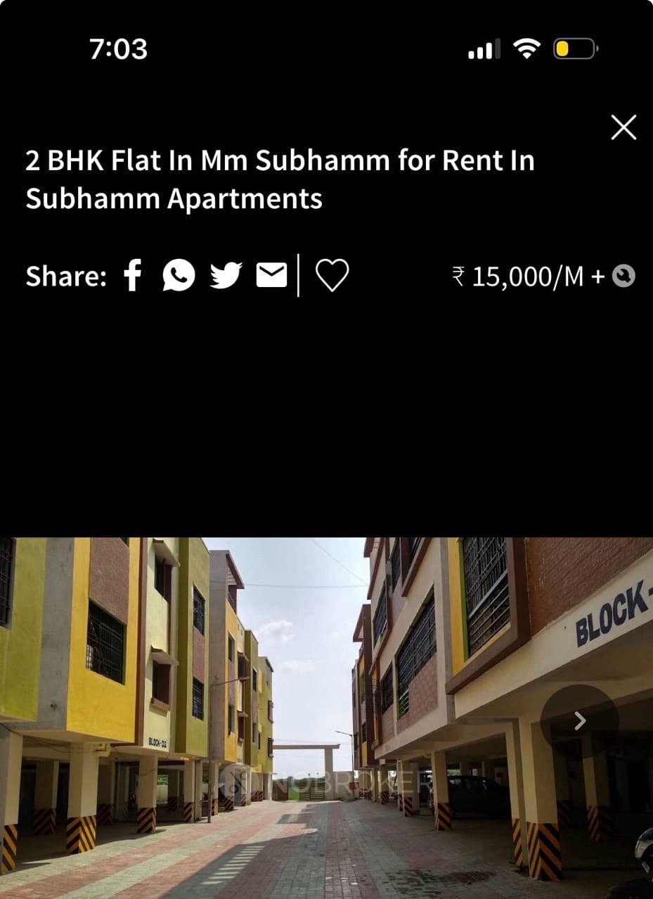 Apartment For Rent in Puthur, Chennai photo 3